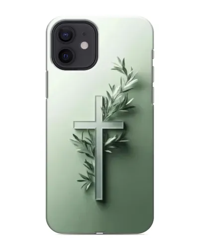 Чехол для iPhone 12 с картинкой «Оливковая ветвь» Чехол для iPhone 12 с картинкой «Оливковая ветвь»