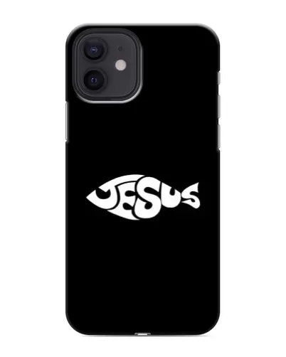 Чехол для iPhone 12 с картинкой «Рыба Jesus» Чехол для iPhone 12 с картинкой «Рыба Jesus»