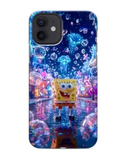 Чехол для iPhone 12 с картинкой «Неоновый океан»