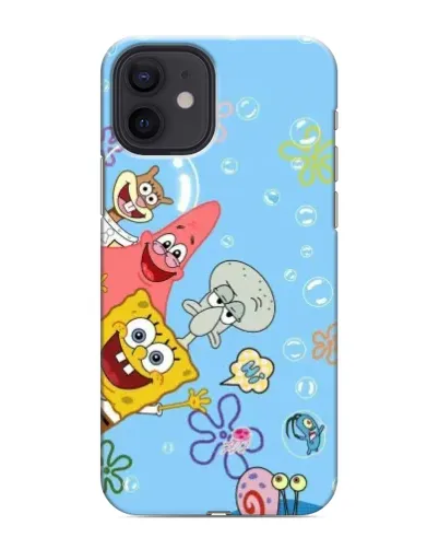 Чехол для iPhone 12 с картинкой «Веселые пузырьки»