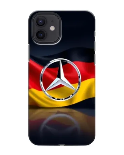 Чохол для iPhone 12 з картинкою «Mercedes — прапор Німеччини» Чохол для iPhone 12 з картинкою «Mercedes — прапор Німеччини»