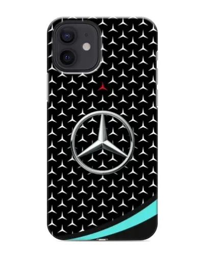 Чохол для iPhone 12 з картинкою «Mercedes — бірюзовий акцент» Чохол для iPhone 12 з картинкою «Mercedes — бірюзовий акцент»