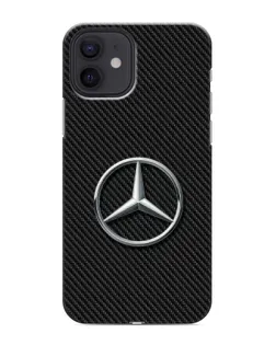 Чехол для iPhone 12 с картинкой «Карбоновый Mercedes стиль» Чехол для iPhone 12 с картинкой «Карбоновый Mercedes стиль»