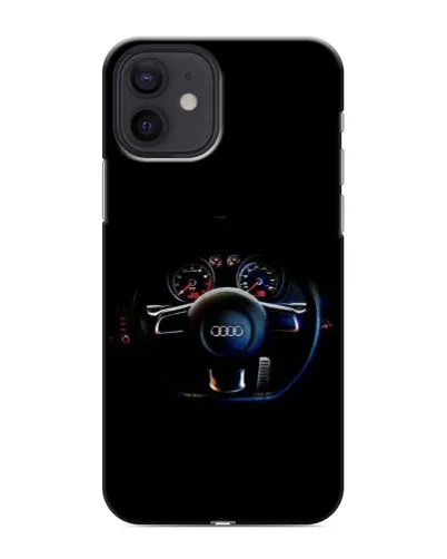 Чохол для iPhone 12 з картинкою «Салон Audi — кермо» Чохол для iPhone 12 з картинкою «Салон Audi — кермо»