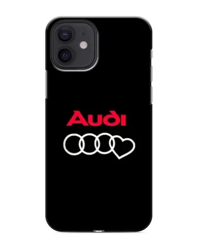 Чохол для iPhone 12 з картинкою «Логотип Audi Heart» Чохол для iPhone 12 з картинкою «Логотип Audi Heart»