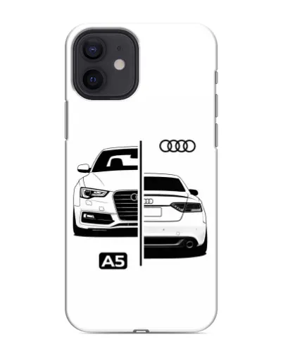 Чохол для iPhone 12 з картинкою «Audi — контрастний дизайн» Чохол для iPhone 12 з картинкою «Audi — контрастний дизайн»
