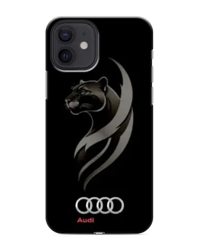 Чохол для iPhone 12 з картинкою «Графіка — пантера та Audi» Чохол для iPhone 12 з картинкою «Графіка — пантера та Audi»