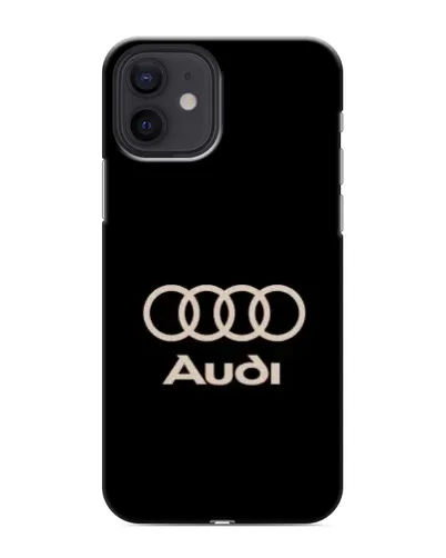 Чохол для iPhone 12 з картинкою «Audi — золотий логотип» Чохол для iPhone 12 з картинкою «Audi — золотий логотип»