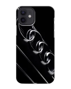 Чохол для iPhone 12 з картинкою «Audi — абстрактні кільця»