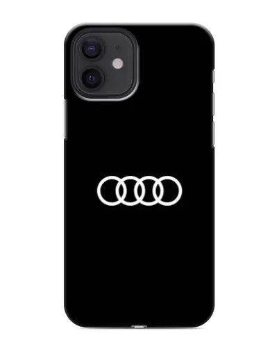 Чохол для iPhone 12 з картинкою «Audi White Logo» Чохол для iPhone 12 з картинкою «Audi White Logo»