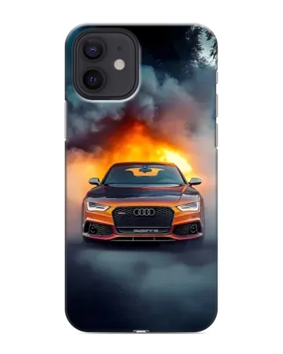 Чохол для iPhone 12 з картинкою «Audi у вогняному диму» Чохол для iPhone 12 з картинкою «Audi у вогняному диму»