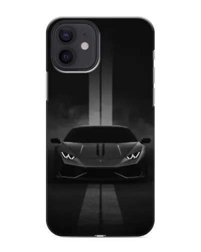 Чохол для iPhone 12 з картинкою «Lamborghini симетрія доріг»