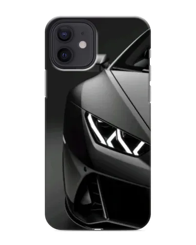 Чохол для iPhone 12 з картинкою «Lamborghini фари деталізація»
