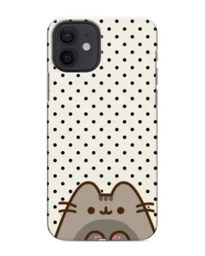Чехол для iPhone 12 с картинкой «Пушин в горошек»