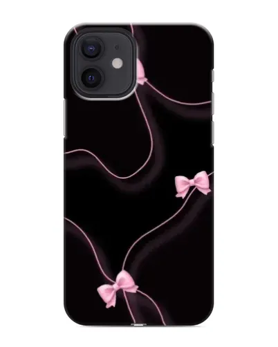 Чохол для iPhone 12 з картинкою «Рожеві стрічки»