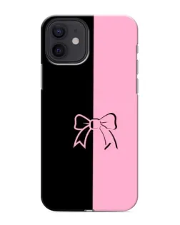 Чохол для iPhone 12 з картинкою «Половинки банту»