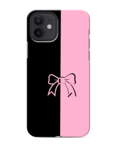 Чохол для iPhone 12 з картинкою «Половинки банту»