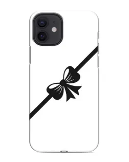 Чохол для iPhone 12 з картинкою «Діагональний бант»