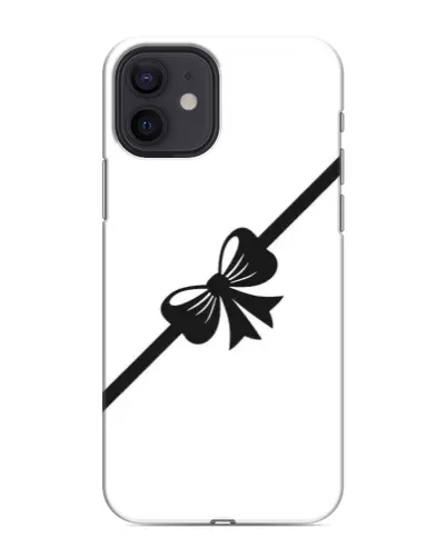 Чохол для iPhone 12 з картинкою «Діагональний бант»