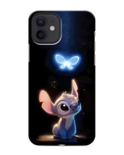 Чехол для iPhone 12 с картинкой «Сияющий Стич»