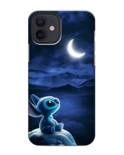Чехол для iPhone 12 с картинкой «Лунная ночь Стича»