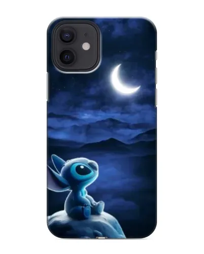 Чехол для iPhone 12 с картинкой «Лунная ночь Стича»