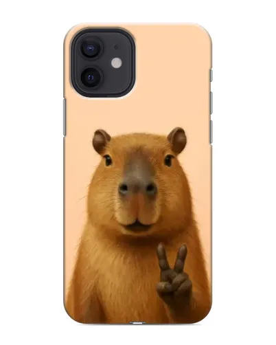 Чохол для iPhone 12 з картинкою «Капібара вікторія» Чохол для iPhone 12 з картинкою «Капібара вікторія»