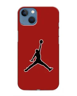 Чохол для iPhone 13 Mini з картинкою «Jordan Red Back»