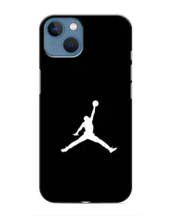 Чохол для iPhone 13 Mini з картинкою «Jordan Silhouette»