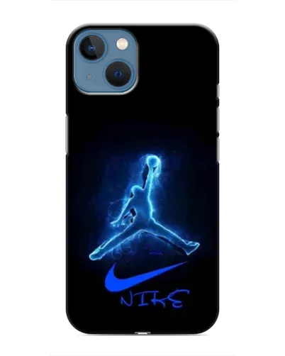 Чохол для iPhone 13 Mini з картинкою «Jordan Neon Blue» Чохол для iPhone 13 Mini з картинкою «Jordan Neon Blue»