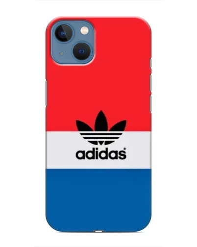 Чехол для iPhone 13 Mini с картинкой «Ретро блоки Adidas»