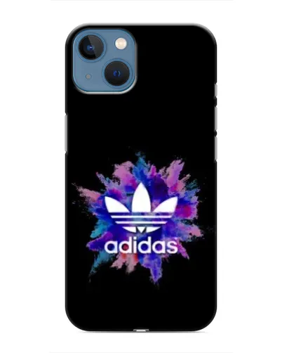 Чехол для iPhone 13 Mini с картинкой «Взрыв красок Adidas»