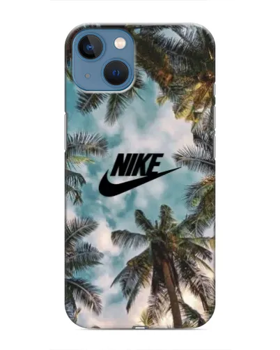 Чохол для iPhone 13 Mini з картинкою «Тропічний принт Nike» Чохол для iPhone 13 Mini з картинкою «Тропічний принт Nike»