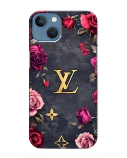 Чохол для iPhone 13 Mini з картинкою «Квітковий Louis Vuitton»