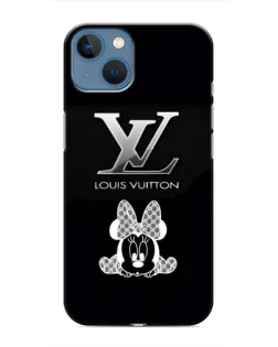 Чехол для iPhone 13 Mini с картинкой «LV и Минни Маус»