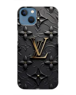 Чехол для iPhone 13 Mini с картинкой «Кожаная текстура LV»