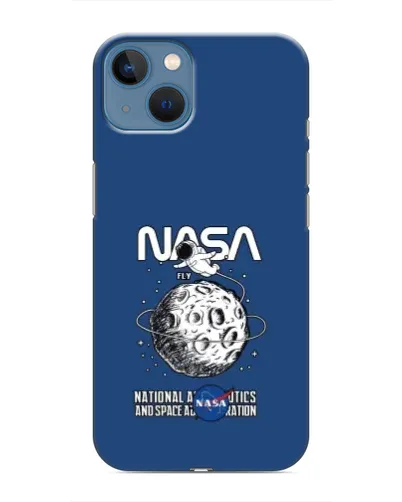Чехол для iPhone 13 Mini с картинкой «NASA — лунная миссия» Чехол для iPhone 13 Mini с картинкой «NASA — лунная миссия»