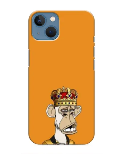 Чехол для iPhone 13 Mini с картинкой «Золотая обезьяна Bored Ape» Чехол для iPhone 13 Mini с картинкой «Золотая обезьяна Bored Ape»