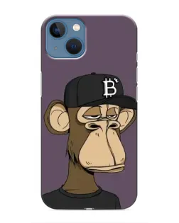 Чехол для iPhone 13 Mini с картинкой «Bored Ape в кепке»
