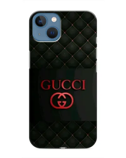 Чехол для iPhone 13 Mini с картинкой «Gucci — стеганый черный» Чехол для iPhone 13 Mini с картинкой «Gucci — стеганый черный»