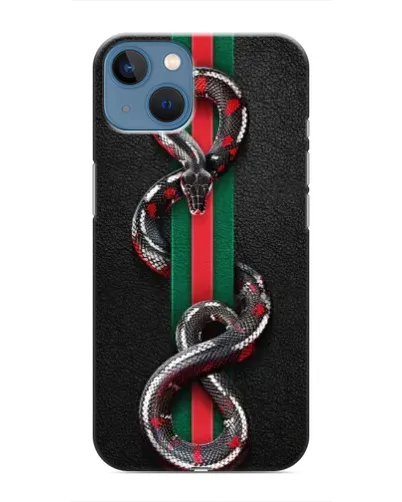 Чохол для iPhone 13 Mini з картинкою «Gucci — змія на смузі» Чохол для iPhone 13 Mini з картинкою «Gucci — змія на смузі»