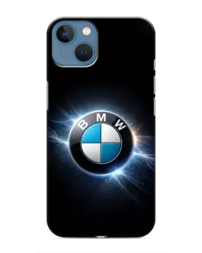 Чехол для iPhone 13 Mini с картинкой «BMW — неоновое сияние» Чехол для iPhone 13 Mini с картинкой «BMW — неоновое сияние»