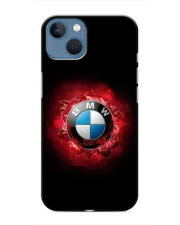 Чехол для iPhone 13 Mini с картинкой «Логотип BMW — вспышка»