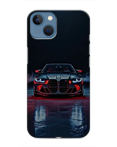 Чехол для iPhone 13 Mini с картинкой «BMW на мокрой дороге» Чехол для iPhone 13 Mini с картинкой «BMW на мокрой дороге»