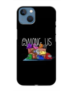 Чехол для iPhone 13 Mini с картинкой «Логотип Among Us» Чехол для iPhone 13 Mini с картинкой «Логотип Among Us»