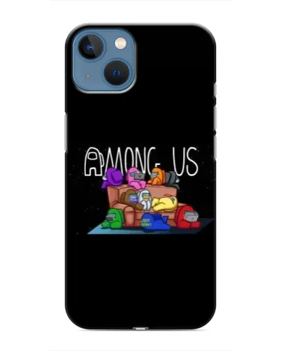Чехол для iPhone 13 Mini с картинкой «Логотип Among Us» Чехол для iPhone 13 Mini с картинкой «Логотип Among Us»