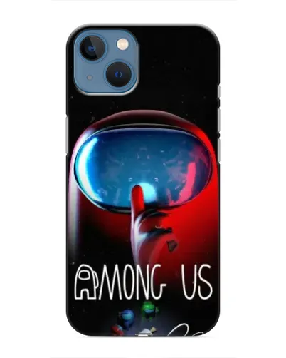 Чехол для iPhone 13 Mini с картинкой «Красный импостер — макро» Чехол для iPhone 13 Mini с картинкой «Красный импостер — макро»