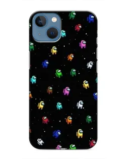 Чехол для iPhone 13 Mini с картинкой «Экипаж Among Us»