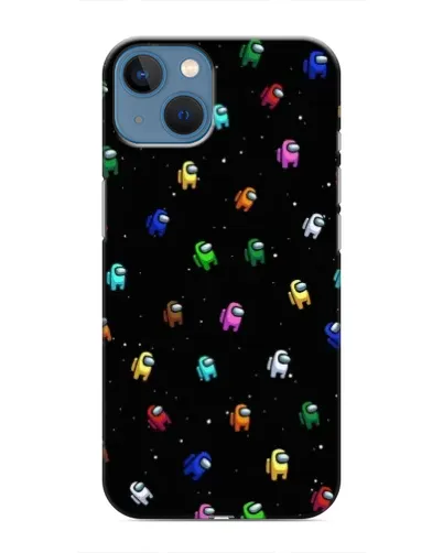 Чехол для iPhone 13 Mini с картинкой «Экипаж Among Us» Чехол для iPhone 13 Mini с картинкой «Экипаж Among Us»