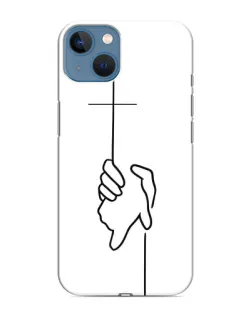 Чохол для iPhone 13 Mini з картинкою «Рука тримає»